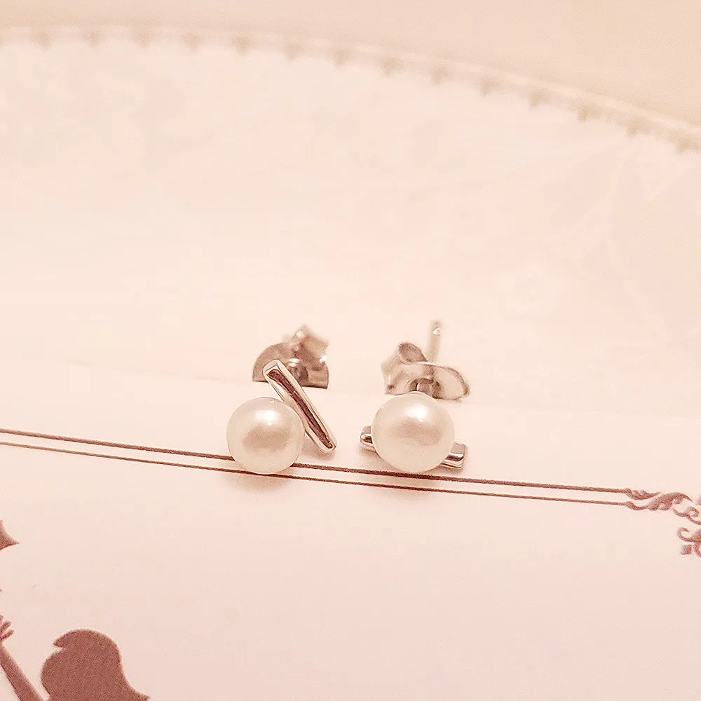 【焦糖小姐 Ms caramelo】925純銀鍍14K黃 淡水珍珠耳環(日風設計珍珠耳環) 歷史價格詳細信息