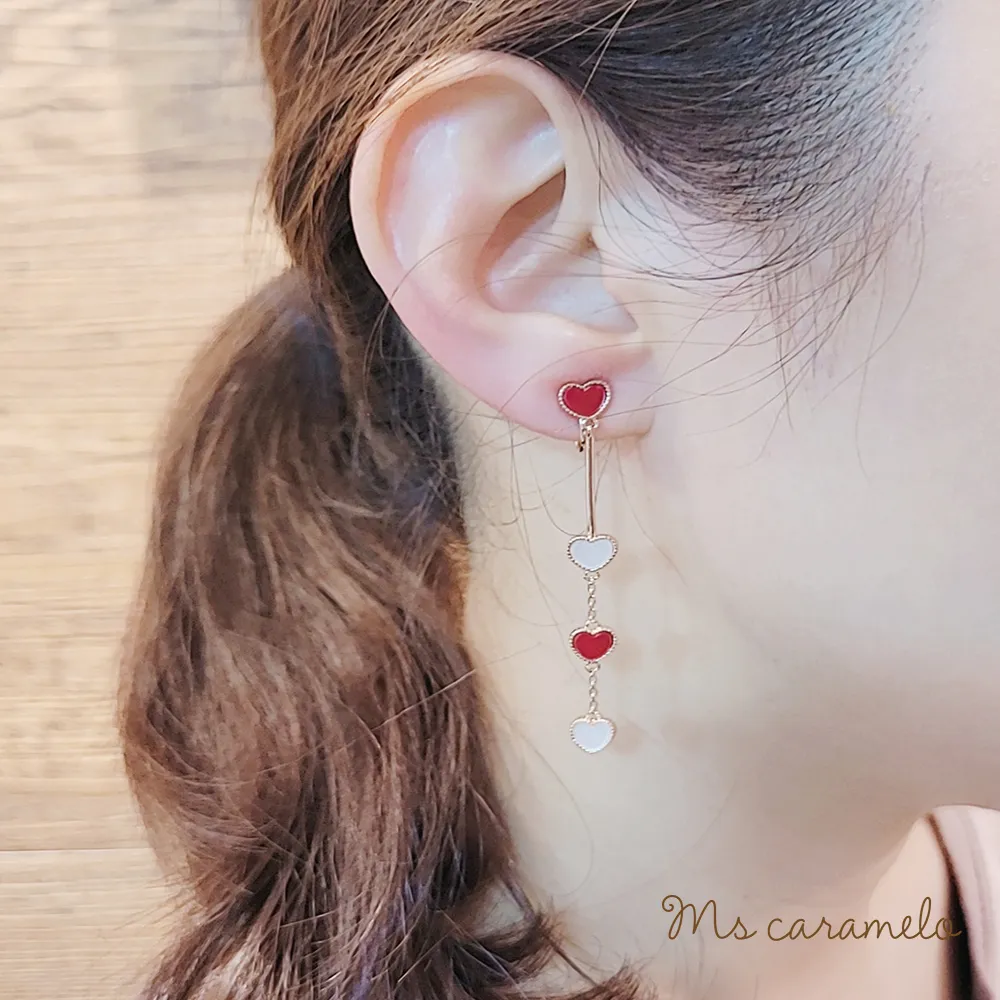 【焦糖小姐 Ms caramelo】 夾式 貝珠+鋯石耳環 歷史價格詳細信息