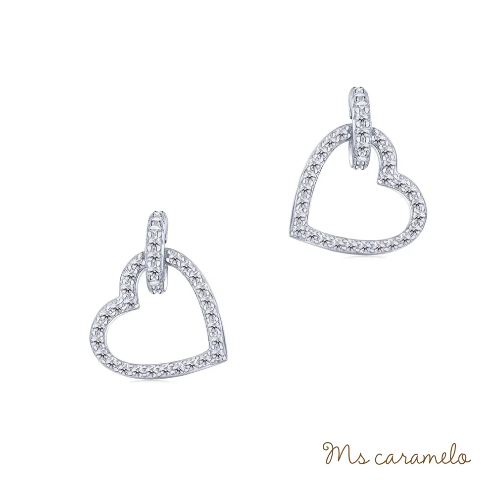 【焦糖小姐 Ms caramelo】925純銀鍍K白 鋯石耳環 貝珠耳環 歷史價格詳細信息