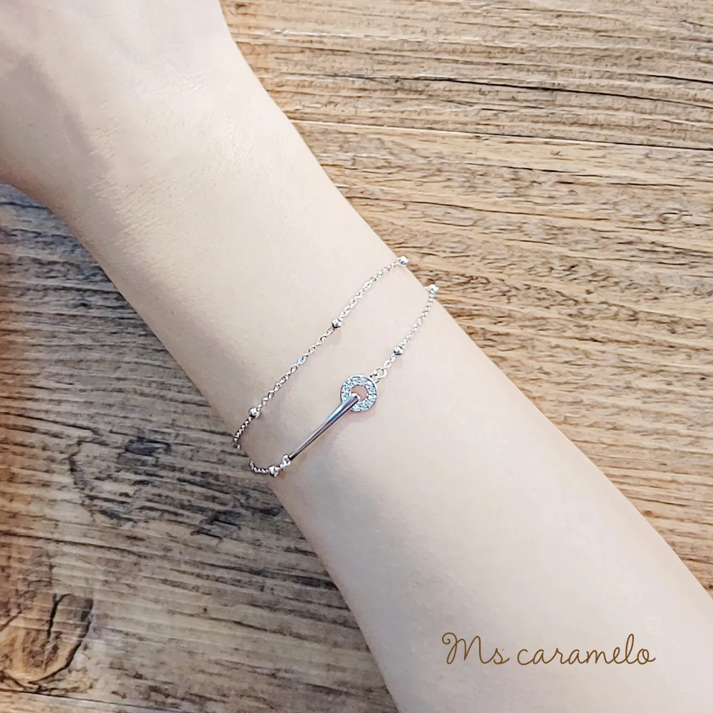 【焦糖小姐 Ms caramelo】925純銀鍍K白 鋯石耳環 貝珠耳環 歷史價格詳細信息