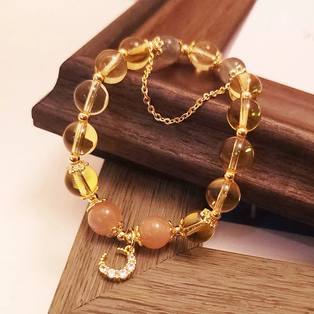 【焦糖小姐 Ms caramelo】藍水晶手鍊 10月誕生石 (K白款) 歷史價格詳細信息