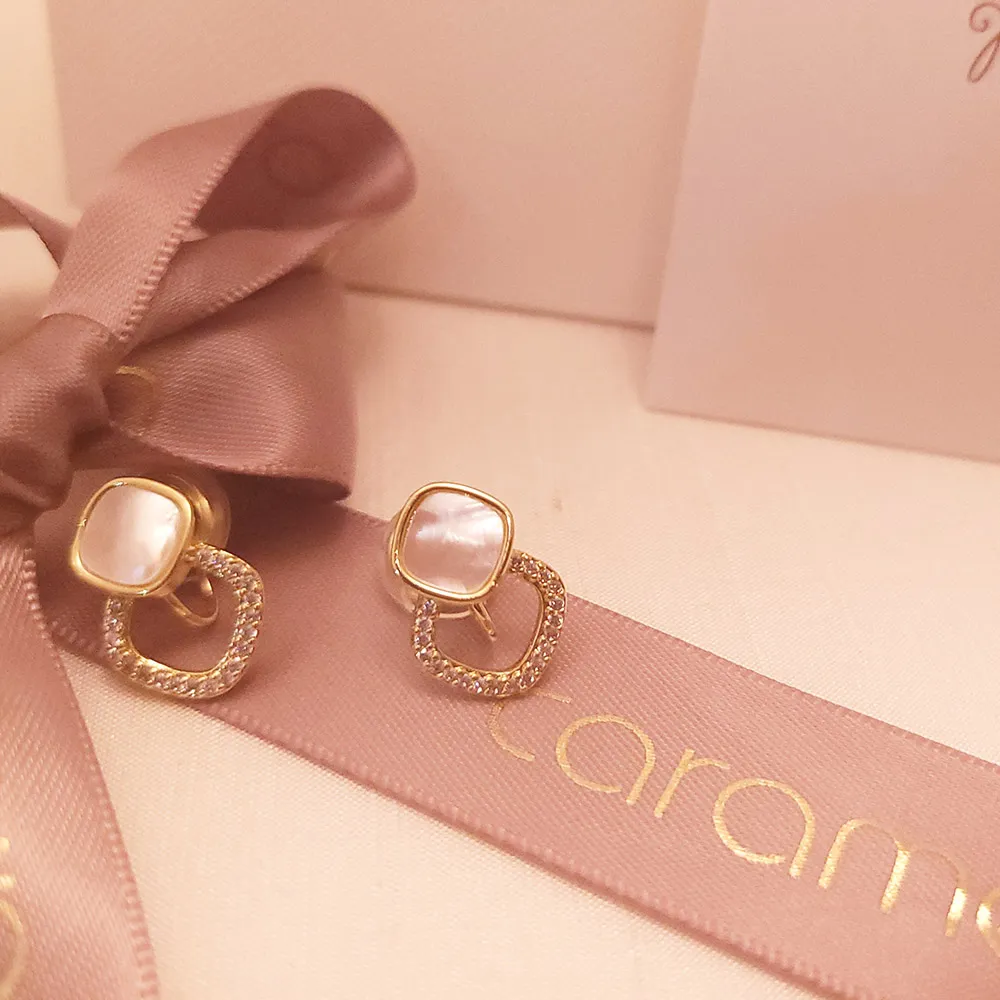 【焦糖小姐 Ms caramelo】彩色鋯石 貝珠 Fancy 項鍊 歷史價格詳細信息