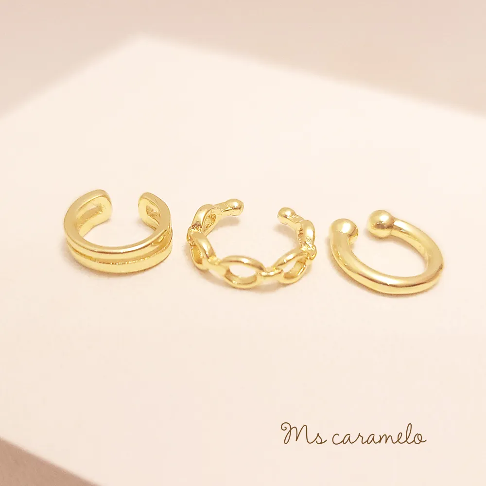 【焦糖小姐 Ms caramelo】耳骨夾 鋯石貝珠耳環 歷史價格詳細信息