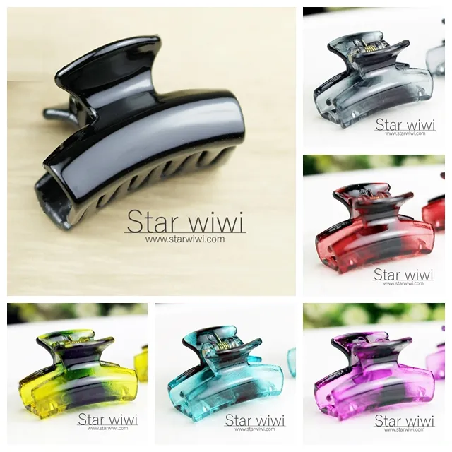 【Star wiwi】時尚造型小鯊魚夾《髮飾 • 髮夾》《6入組》《黑色 / 咖啡色款》 歷史價格詳細信息