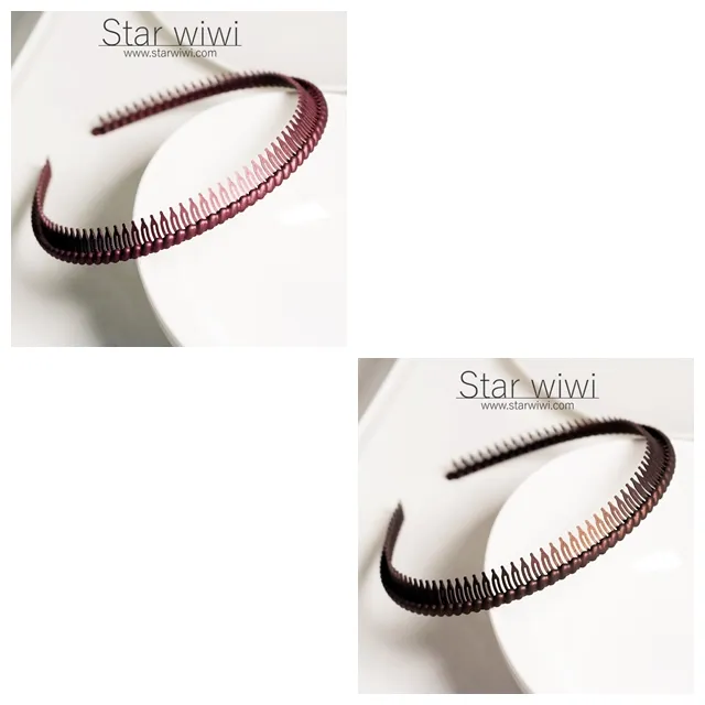【Star wiwi】時尚風采齒梳髮箍《髮飾 • 髮箍》《2入組》《霧藍色》 歷史價格詳細信息