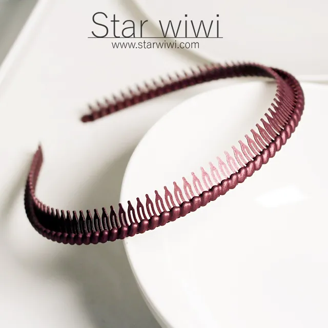 【Star wiwi】時尚風采齒梳髮箍《髮飾 • 髮箍》《2入組》《霧藍色》 歷史價格詳細信息