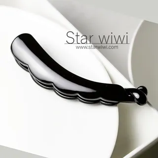 【Star wiwi】優雅時尚造型香蕉夾《2入組》《黑色 / 琥珀棕色》 ( 髮飾 髮夾 ) 歷史價格詳細信息