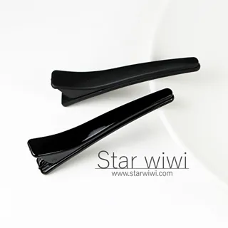 【Star wiwi】時尚風格造型香蕉夾《2入組》《琥珀棕色》 ( 髮飾 髮夾 ) 歷史價格詳細信息
