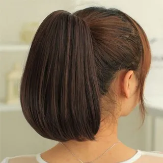 狐狸姬，直髮假馬尾魔術氈假髮馬尾 (三色) 歷史價格詳細信息