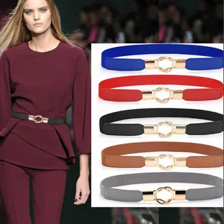 狐狸姬，雙花朵中細腰封腰帶皮帶 (多色) 歷史價格詳細信息