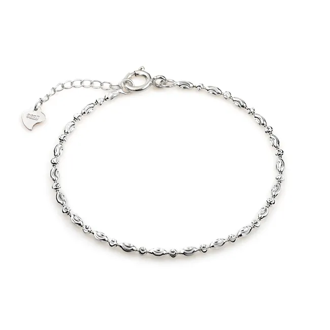 GIUMKA純銀手鍊女聲925銀手鏈鏤空幸運草 情人節送女友生日禮物推薦 MHS06009 歷史價格詳細信息