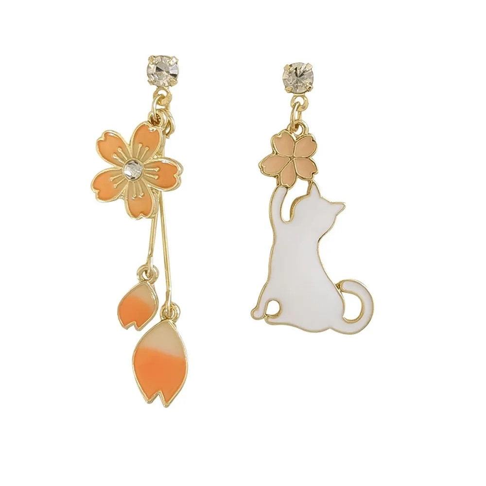 耳釘925純銀貓眼石四葉草耳釘女氣質簡約小巧養耳洞耳環小眾設計耳飾 歷史價格詳細信息