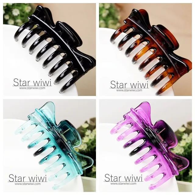 【Star wiwi】簡約鏤空造型霧面大鴨嘴夾《4入組》《霧黑色》 ( 髮飾 髮夾 壓夾 ) 歷史價格詳細信息