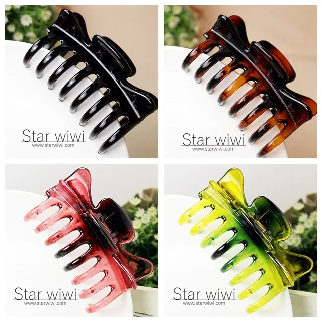 【Star wiwi】簡約鏤空造型霧面大鴨嘴夾《4入組》《霧黑色》 ( 髮飾 髮夾 壓夾 ) 歷史價格詳細信息