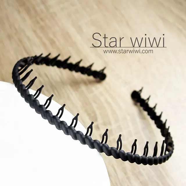 【Star wiwi】時尚風采齒梳髮箍《髮飾 • 髮箍》《2入組》《霧藍色》 歷史價格詳細信息