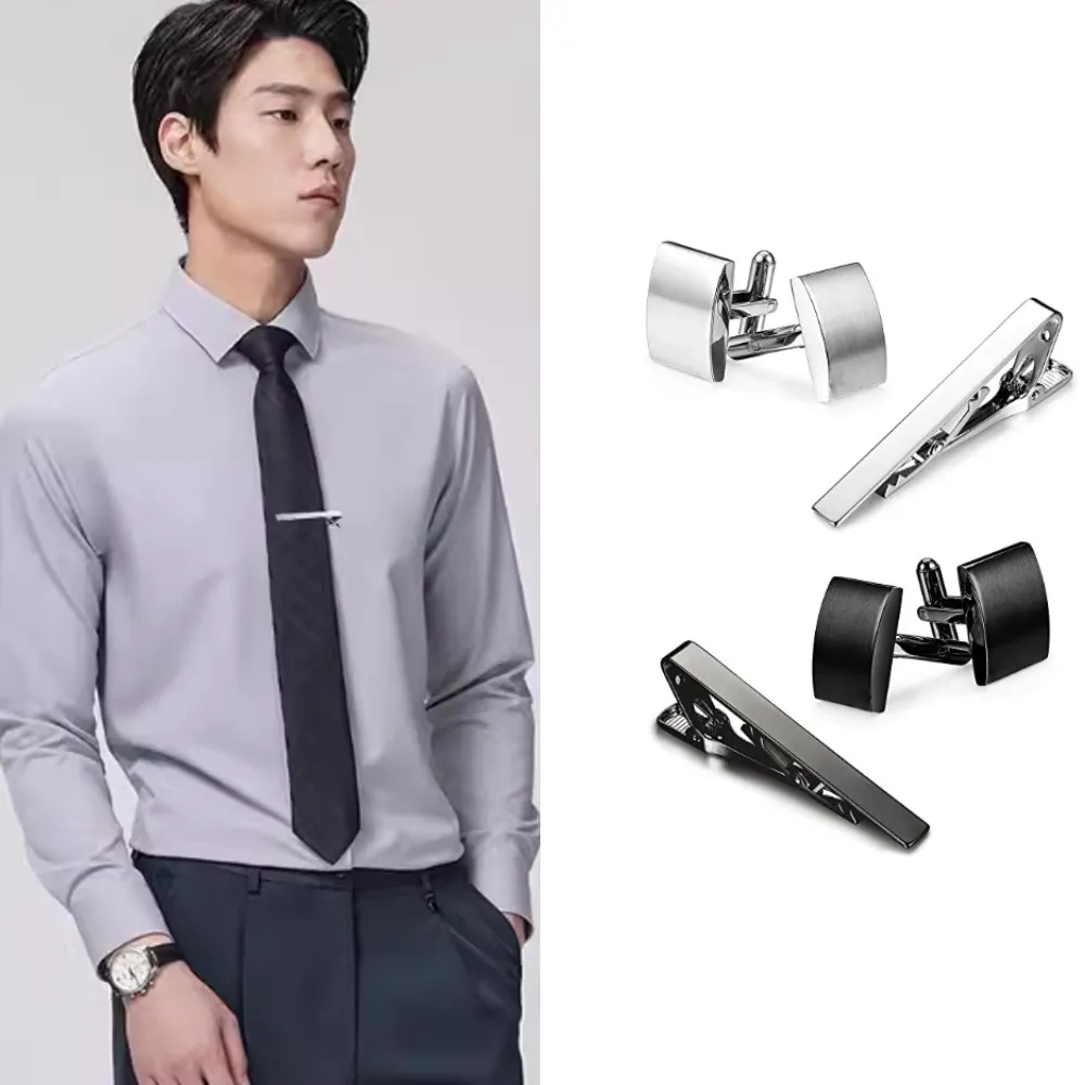 袖扣領夾盒╭☆°安可來福＊6對裝新款高檔皮質多功能袖扣領帶夾收納盒旅行必備首飾盒禮品包裝盒，特價中 歷史價格詳細信息