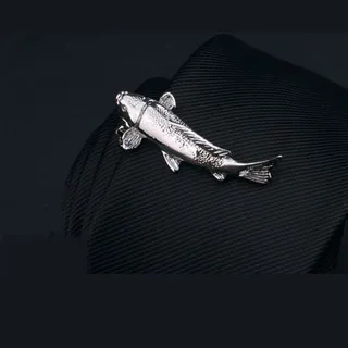 【Laifuu拉福】領帶夾銀眼鏡襯衫夾領夾-單領夾(銀色系) 歷史價格詳細信息