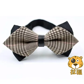 【拉福】格子領結新郎結婚領結糾糾 (藍格) 歷史價格詳細信息