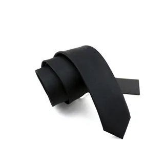 【拉福】極細3.5cm黑色超窄版領帶手打領帶 (黑) 歷史價格詳細信息