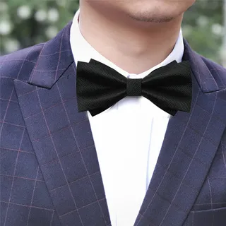 【拉福】飛翼色織銀絲點領結新郎結婚領結糾糾 (大紅色) 歷史價格詳細信息