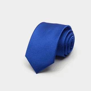 【拉福】防水領帶6cm中窄版領帶拉鍊領帶(中藍) 歷史價格詳細信息