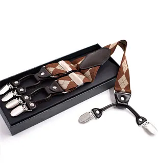 拉福，吊帶六夾紳士吊帶附紙盒(花紋) 歷史價格詳細信息