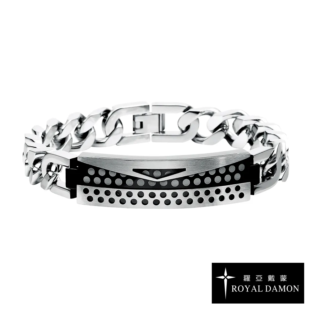 ROYAL DAMON 羅亞戴蒙 風華爵士 項鍊 (黑)-NK325 歷史價格詳細信息