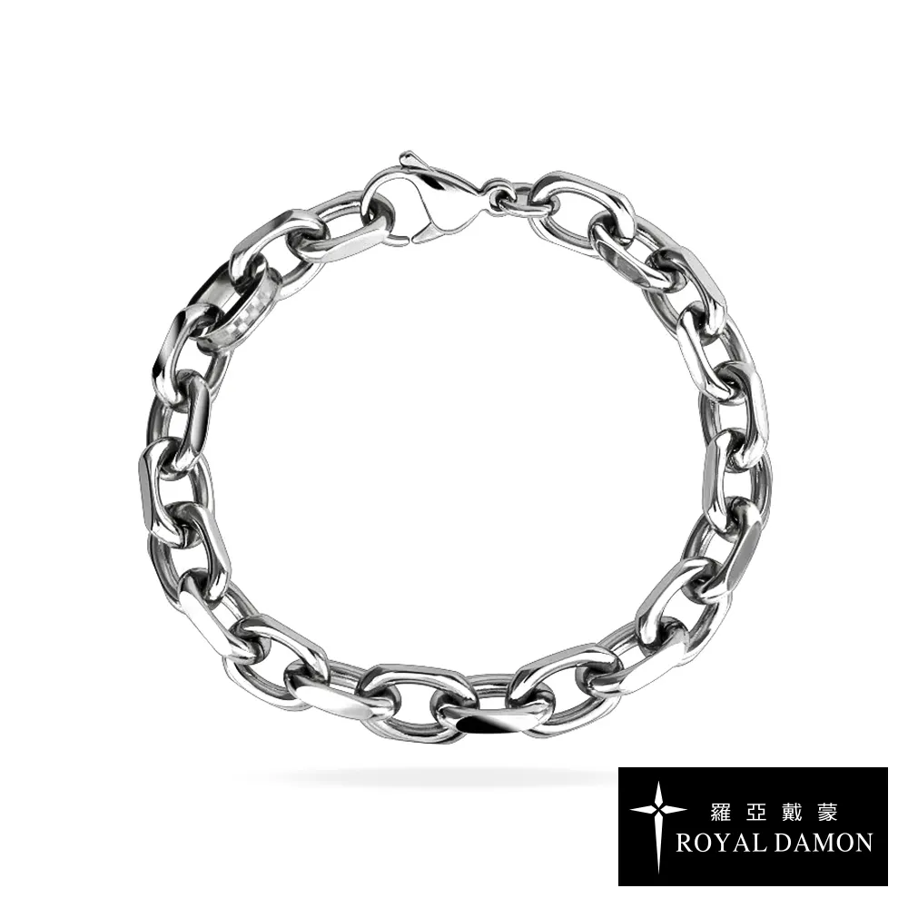 ROYAL DAMON 羅亞戴蒙 記憶點-小-手鍊-銀 歷史價格詳細信息