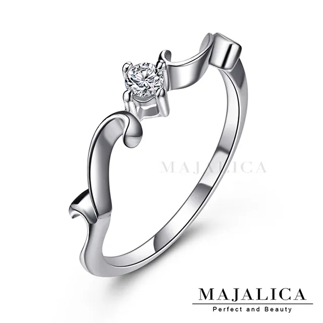 Majalica 閃耀戀曲純銀戒指 PR6002 歷史價格詳細信息