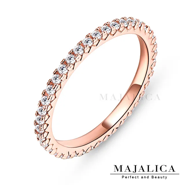 Majalica 線戒純銀尾戒 玫金E款 PR4002-5 歷史價格詳細信息