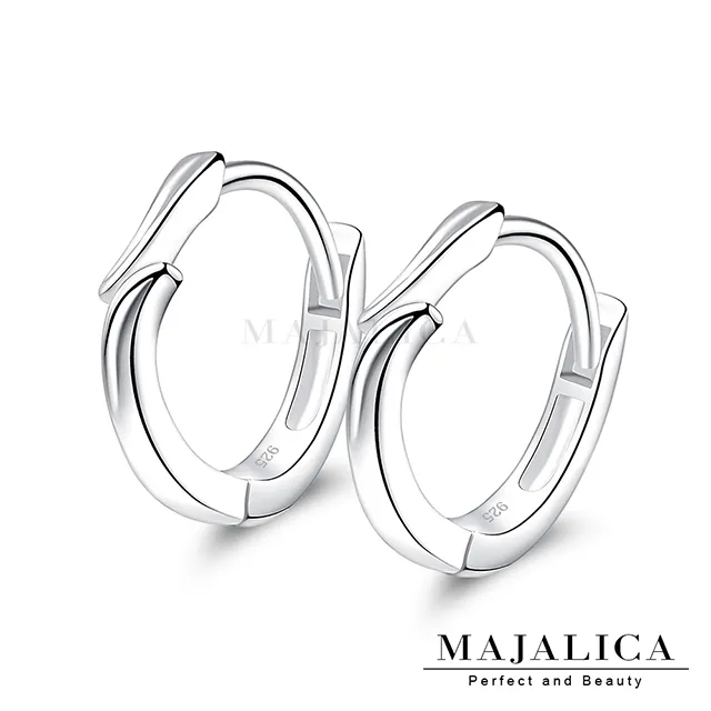 Majalica 925純銀耳環 愛的小花 耳勾式 PF8069 歷史價格詳細信息