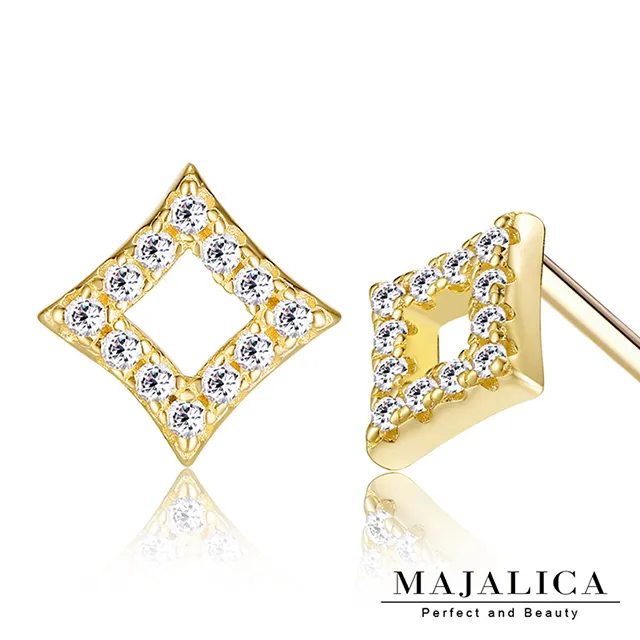 Majalica 迷你星星 925純銀耳環-共3色 PF5019 歷史價格詳細信息