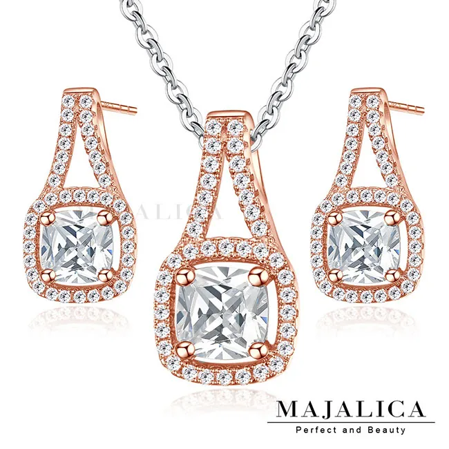 Majalica純銀耳環 爪鑲花樣 925純銀 PF5007 歷史價格詳細信息