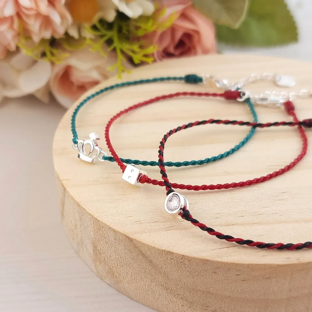 Majalica．蠟繩手鍊．愛心．紅繩｜甜美女孩．PH24001 歷史價格詳細信息