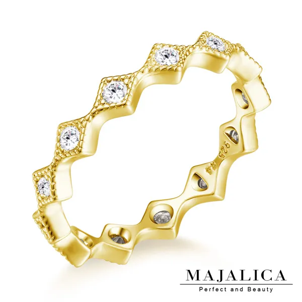 Majalica 菱形 925純銀耳環項鍊套組-共3色 PN8114-2 歷史價格詳細信息