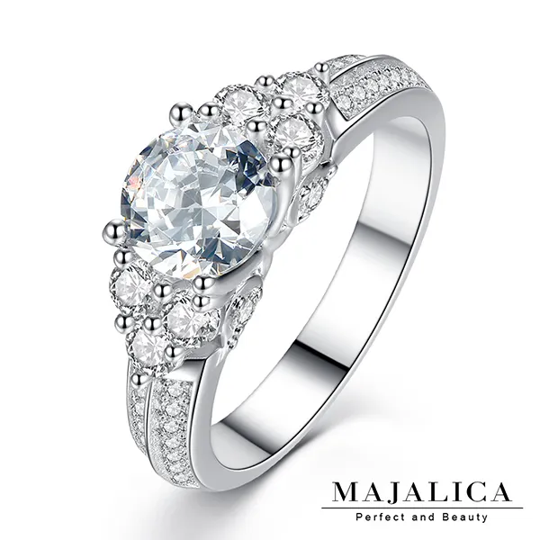 Majalica 閃耀戀曲純銀戒指 PR6002 歷史價格詳細信息