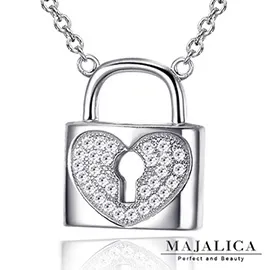 Majalica 心之蝶戀 925純銀項鍊 玫金色款 PN3059 歷史價格詳細信息