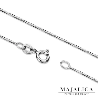 Majalica 純銀素鍊 圓圈素鍊 寬 1.5mm 銀色16吋 PC6003-1 歷史價格詳細信息