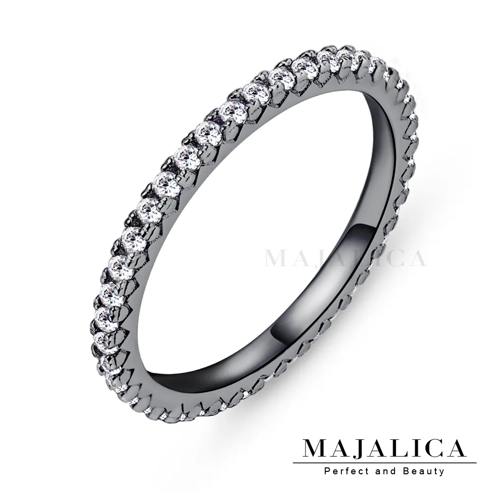 Majalica 線戒純銀尾戒 黑色A款 PR4004-1 歷史價格詳細信息