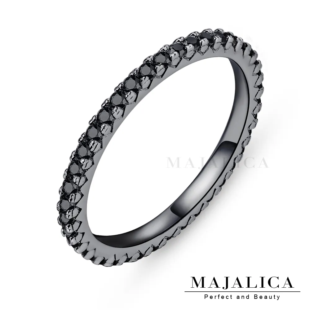 Majalica 線戒純銀尾戒 黑色J款 PR4004-10 歷史價格詳細信息