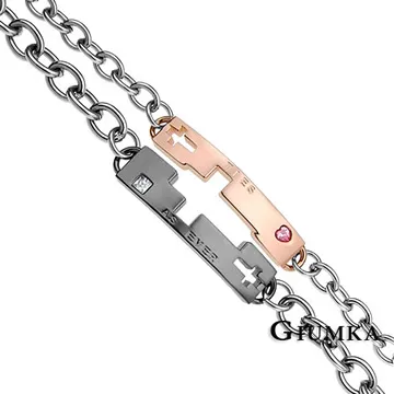 【GIUMKA】真愛相隨項鍊 男女情人對鍊 MN311 歷史價格詳細信息