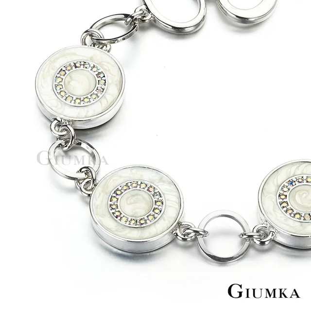 【GIUMKA】奢華甜甜圈手鍊 (黑色) MB513-4 歷史價格詳細信息