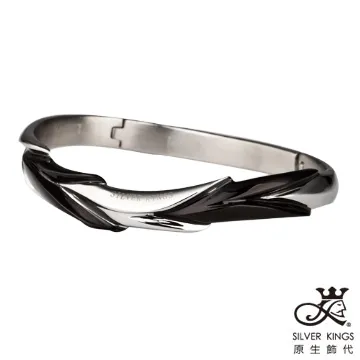 原生飾代SilverKings-無限延伸-316L白鋼手環-黑 歷史價格詳細信息