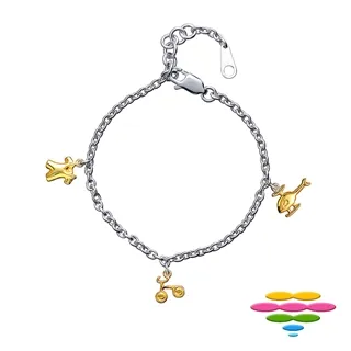 CARAMELO『時尚靓女生&Baby 系列』925純銀手鍊CB-BS03 歷史價格詳細信息