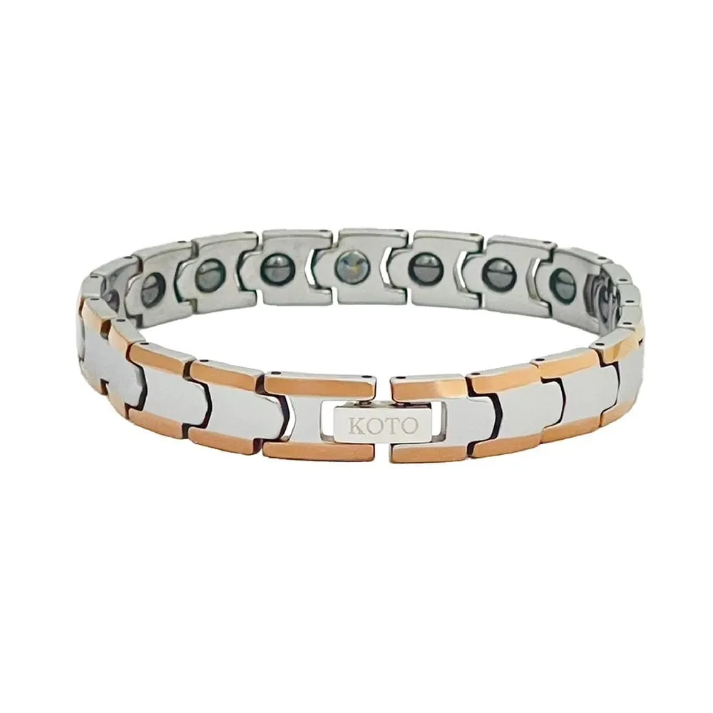KOTO 玫瑰金鎢鋼子彈款 能量健康手鍊B-037FG.038FG*1入 歷史價格詳細信息