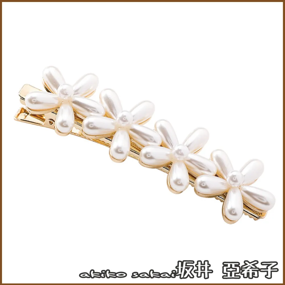 優雅珍珠花朵戒指，附有護膜收納盒 歷史價格詳細信息