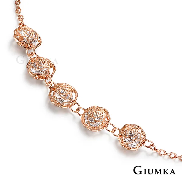 GIUMKA 玫瑰花語腳鍊 精鍍正白K 銀色款 ML06010-1 歷史價格詳細信息
