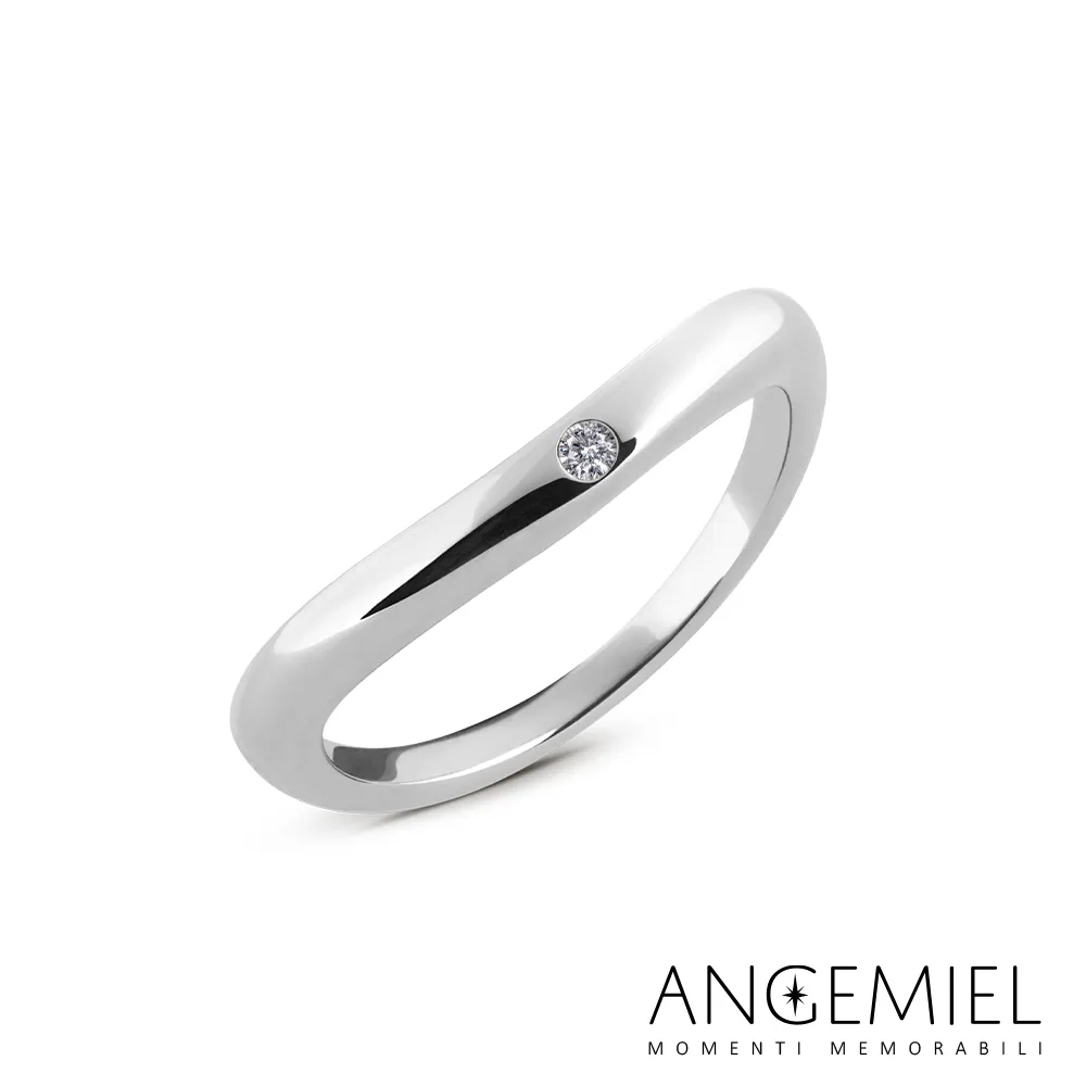 Angemiel 安婕米 Fortuna真鑽戒指/尾戒 夜空(銀色) 歷史價格詳細信息