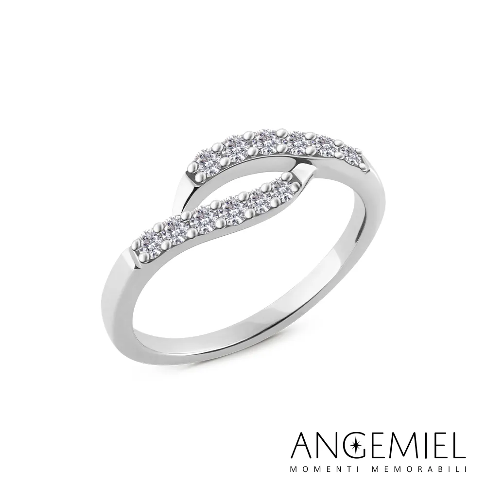 Angemiel 安婕米 Fortuna真鑽戒指/尾戒 夜空(銀色) 歷史價格詳細信息