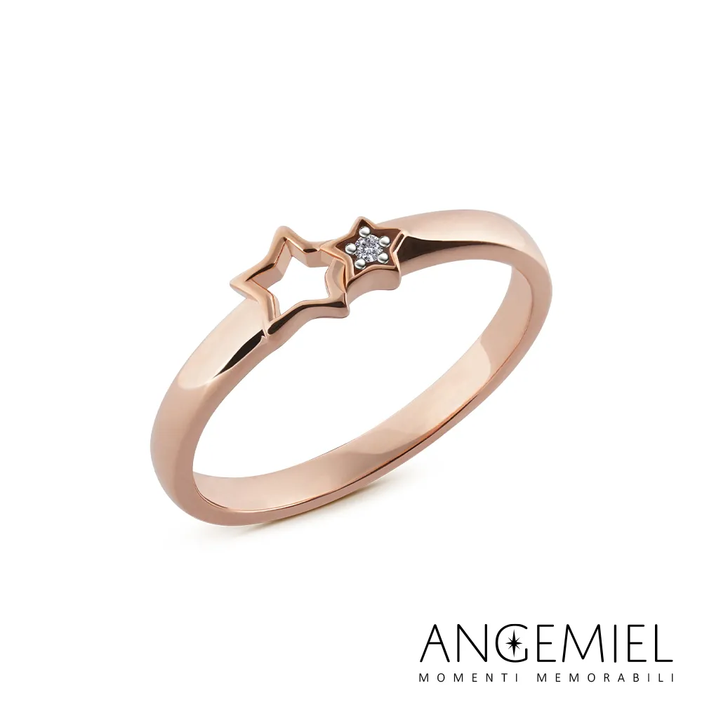 Angemiel 安婕米 Fortuna真鑽戒指/尾戒 夜空(銀色) 歷史價格詳細信息